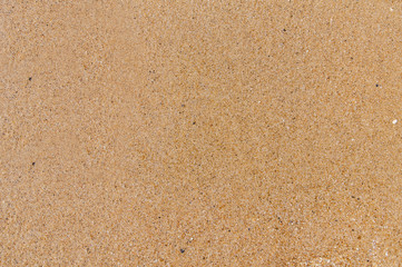 Closeup of sand pattern of a beach background