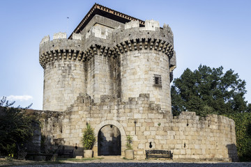 Castillo de la edad media. Granadilla. Antigua villa amurallada de origen feudal en el noroeste de la provincia de C&aacute;ceres.
