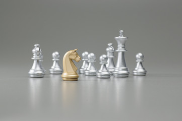 Golden Knight chess