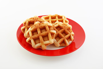 おいしそうなワッフル