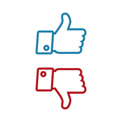 Thumb up icons