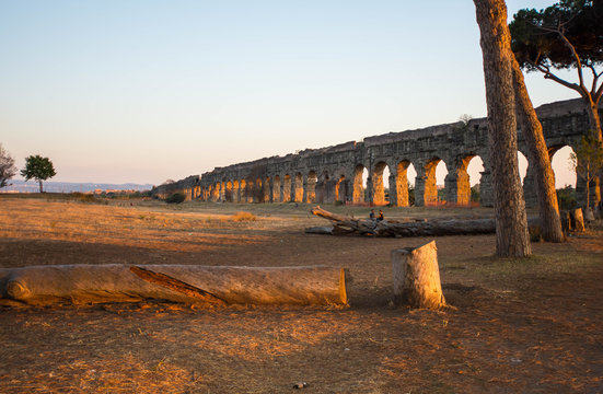 Parco degli acquedotti, Rome, Italy
