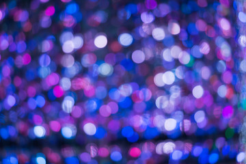 Abstract circular light bokeh background