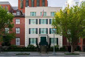 Naklejka premium Downtown historic buildings in District of Columbia