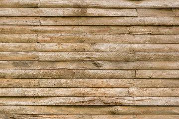 background and texture of decorative curved surface  old wood wa