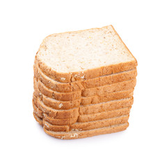 slice of whole wheat bread for background