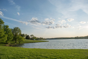 Lake Marburg in Codorus State Park, Pennsylvania 