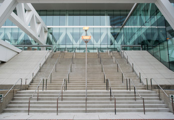 Fototapeta premium Convention Center in the Inner Harbor in Baltimore, Maryland