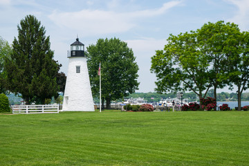 Havre De Grace, Maryland on a summer day