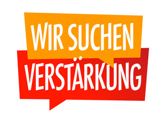 Wir suchen Verstärkung