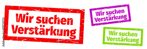 Wir Suchen Verstärkung Stockfotos Und Lizenzfreie Vektoren Auf Bild 119728731
