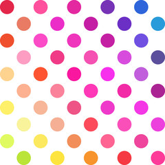 Colorful Polka Dots Background, Creative Design Templates