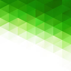 Green Grid Mosaic Background, Creative Design Templates