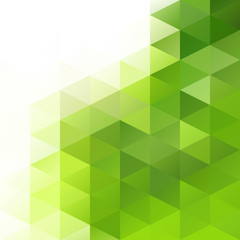 Green Grid Mosaic Background, Creative Design Templates