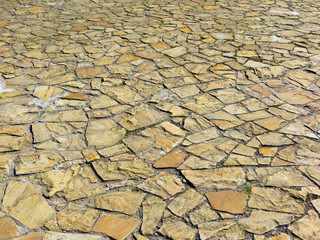 Texture of the brown sandstone