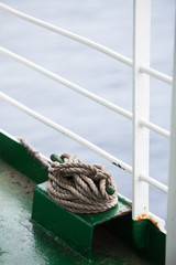 Rope on a boat