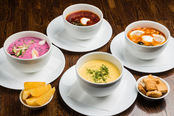 different soups
