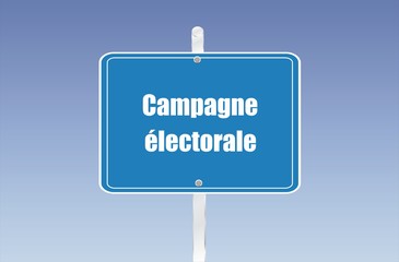 panneau campagne &eacute;lectorale 03092016