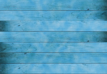 blue wood background 