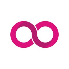 Infinity abstract logo vector