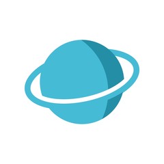Planet logo vector