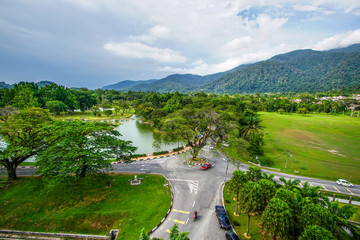 Fototapeta premium Beautiful Taiping Lake Gardens