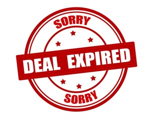 Deal expired