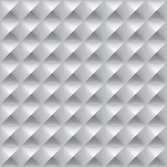 Seamless metal texture with diamont shapes steel vector background