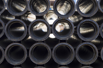 Metal, cast iron pipes
