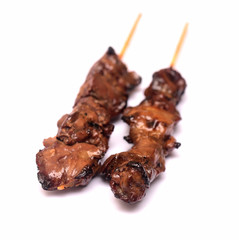 kebabs on sticks