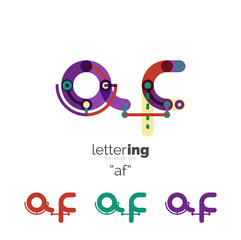 Letters logo icon