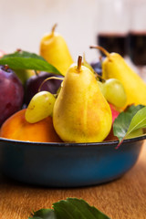 autumn fresh fruits