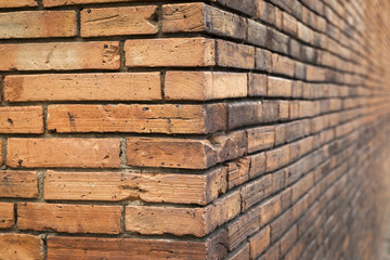 Old brick wall design background