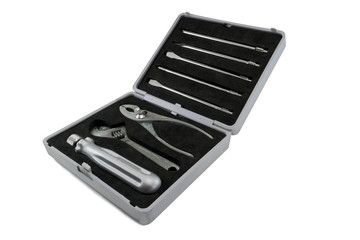 toolbox with white background/ isolated