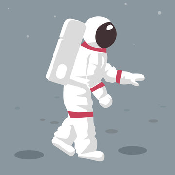 Astronaut on Moon
