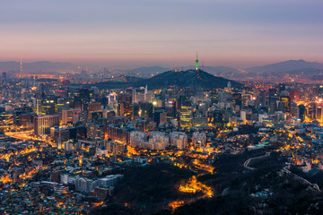 Seoul City Skyline, South Korea - 119739981