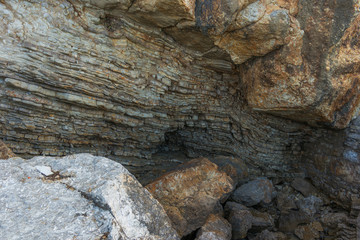 Stone formation in rock
