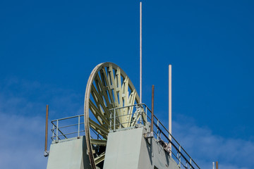 Fördergerüst einer Zeche.