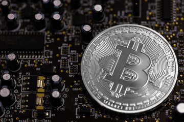 Bitcoin with a computer graphic card