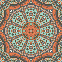 seamless pattern ornamental tile design