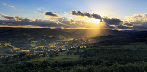 Sunset Peak District