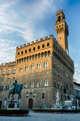 Obraz premium Piazza della Signoria