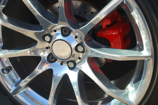 Racing car rims