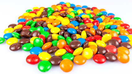 Fototapeta na wymiar sweet color candy