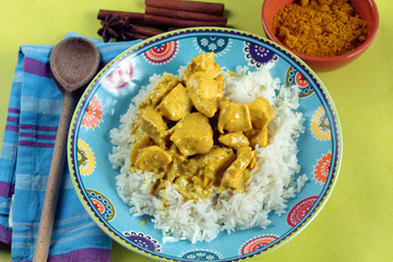 poulet au curry et lait de coco 03092016