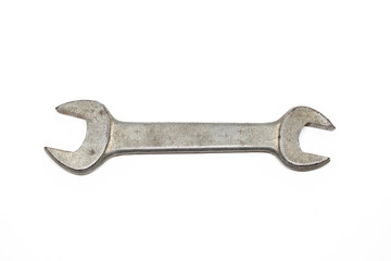 Wrench isolated on white backgound