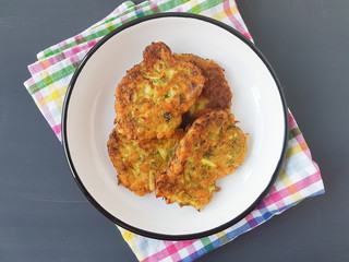 Traditional Turkish meal mucver