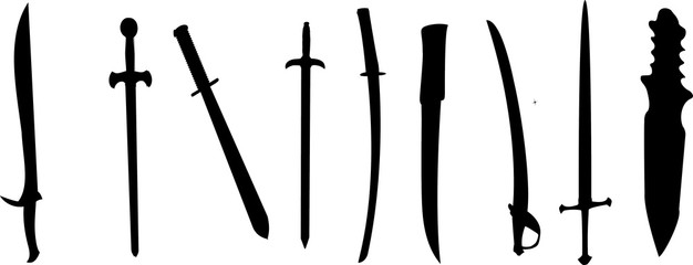 123 677 Sword Weapon Wall Murals Canvas Prints Stickers Wallsheaven