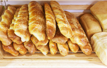 bread on shelf