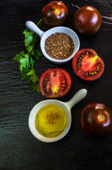 Vegetables for summer salad